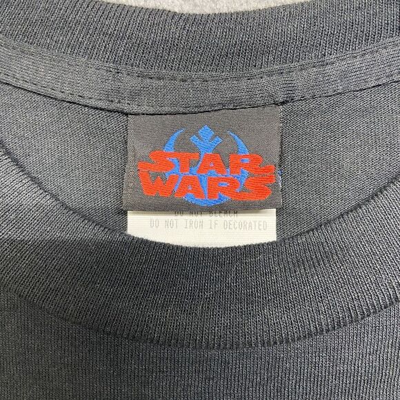 NWT Vintage 1997 Star Wars Yoda Return Of The Jedi Movie Promo 90's Size XL - Picture 3 of 10